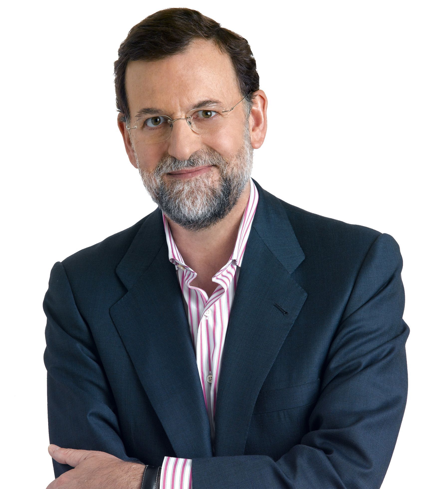 Posado Rajoy sin corbata