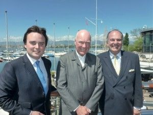 Jean-Sebastien Robine, Jean-Claude Biver et Giovanni Rondanini
