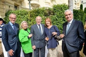 Patrick Scheffer, le Prince et la Princesse Aimery de Polignac, la Princesse Caroline Murat et Fouad Hakim