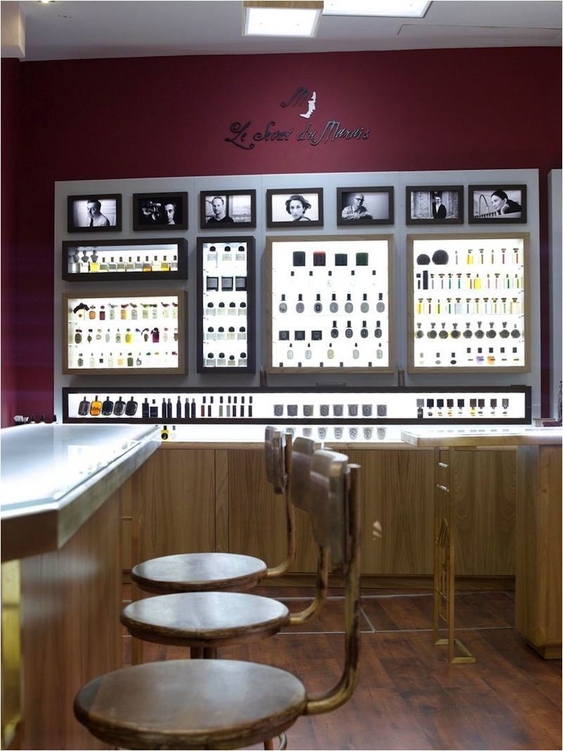 NOSE crea un Bar à Parfums en Le secret du Marais.