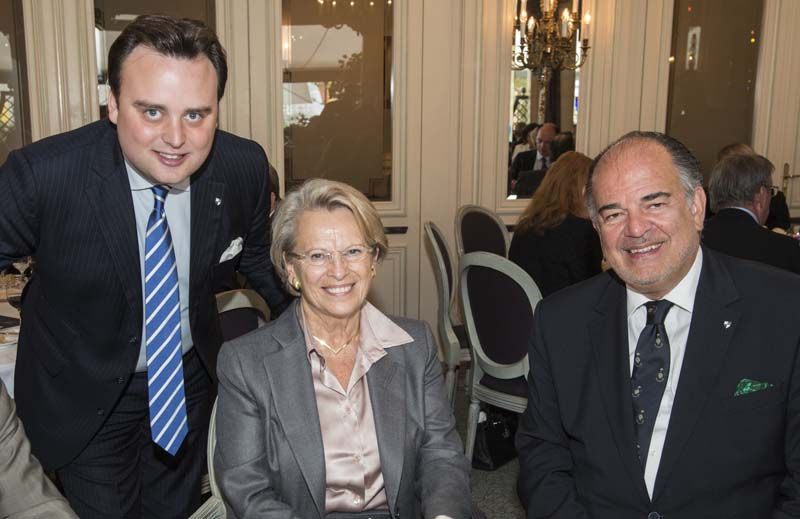 Michele Alliot-Marie en el Club des Leaders de Ginebra