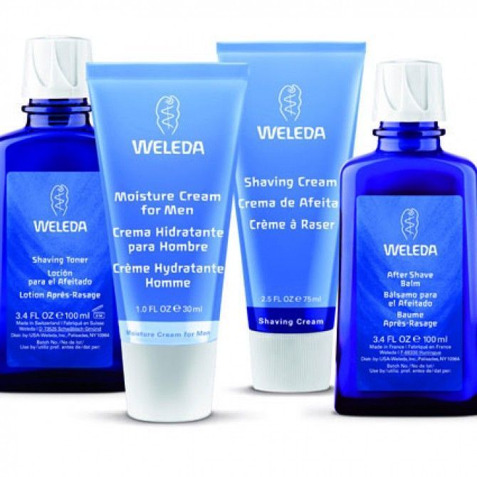 Línea para Hombre de Weleda