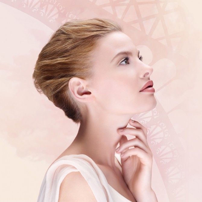 Un rostro sin imperfecciones con nude sensation