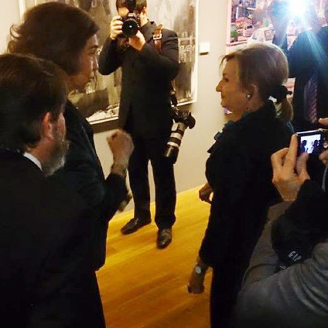 Pilar Sagarra en el certamen Reina Sofia.