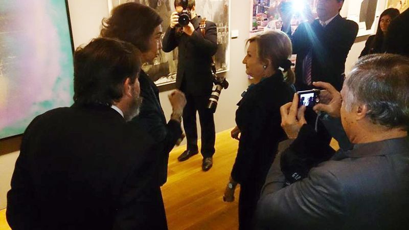 Pilar Sagarra en el certamen Reina Sofia.
