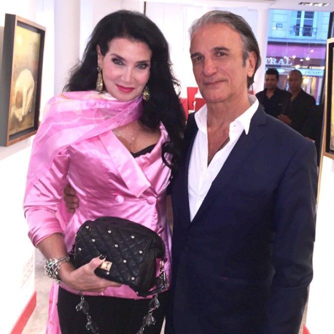 Exposición del pintor italiano Alberto Bertti en Paris