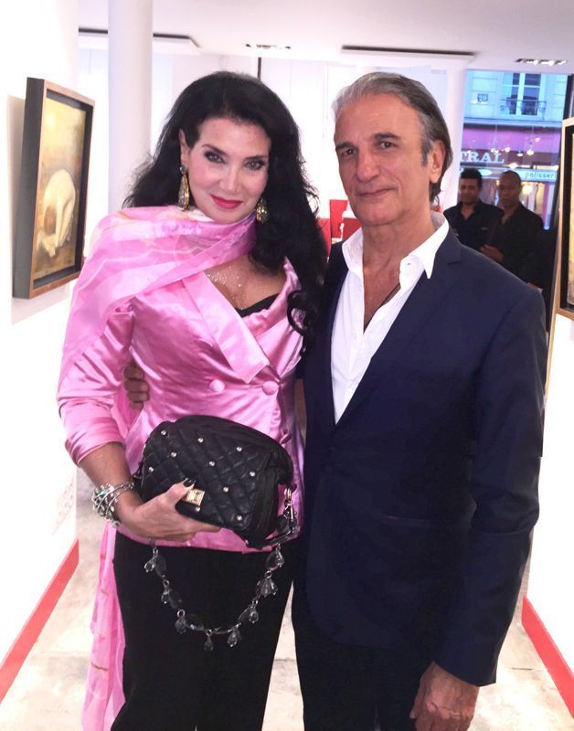 Exposición del pintor italiano Alberto Bertti en Paris