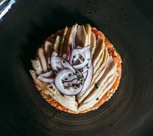Tartar tomate raf y ventresca