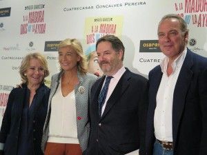Marta Barroso con Esperanza Aguirre