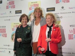 Marta Barroso con la Duquesa de Franco