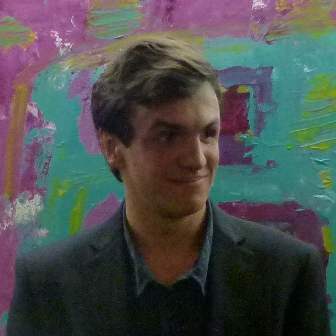 La primera exposición de pintura de Jaime Marín Jorquera