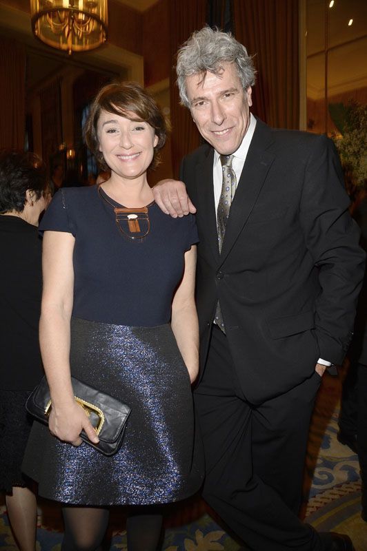 Semi-exclu - Daniela Lumbroso et Stéphane de Bourgies - Dîner de gala à loccasion du 10ème anniversaire de la fondation "The Children for Peace" au Cercle de l'Union interalliée à Paris le 12 avril 2016. © Coadic Guirec/Bestimage