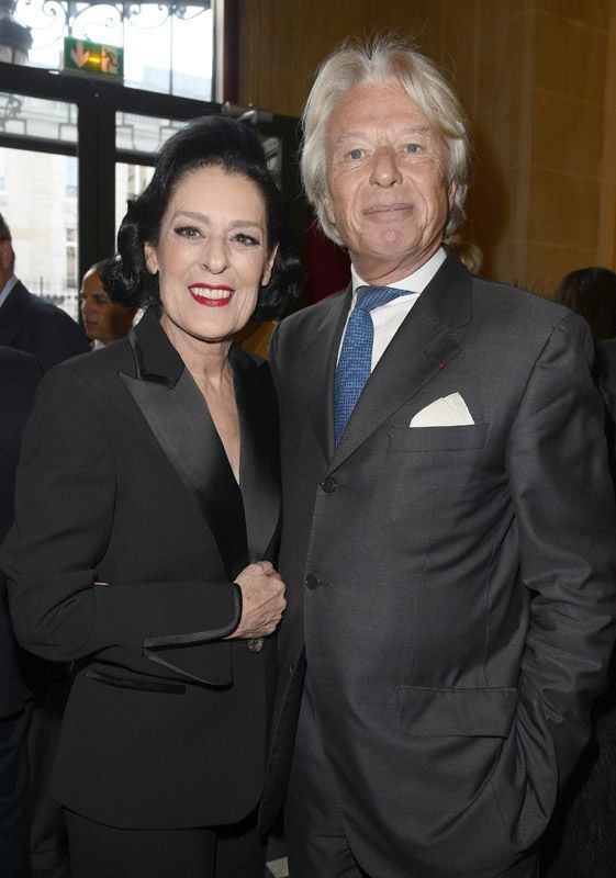 Semi-exclu - Debra Mace et Georges Delettrez - Dîner de gala à loccasion du 10ème anniversaire de la fondation "The Children for Peace" au Cercle de l'Union interalliée à Paris le 12 avril 2016. © Coadic Guirec/Bestimage