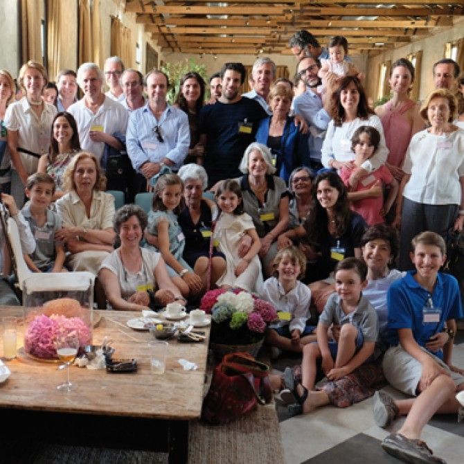 Reunión de la familia Espinosa de los Monteros en Madrid
