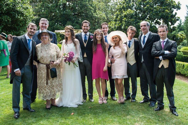 Boda de Beatriz de la Cierva Rotaeche con Alvaro Rivera López de Letona