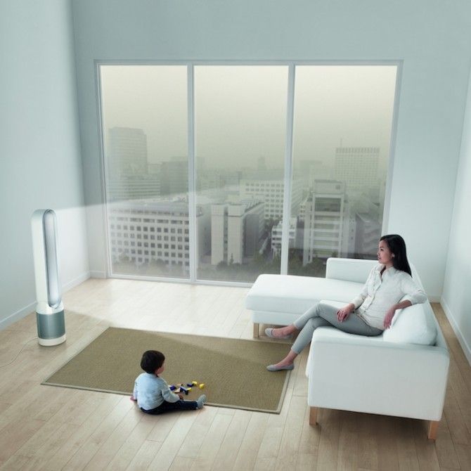 Ambiente purificado y limpio con Dyson y a temperatura ideal