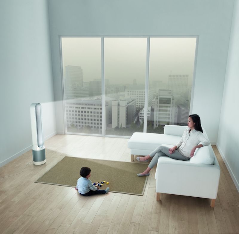 Ambiente purificado y limpio con Dyson y a temperatura ideal