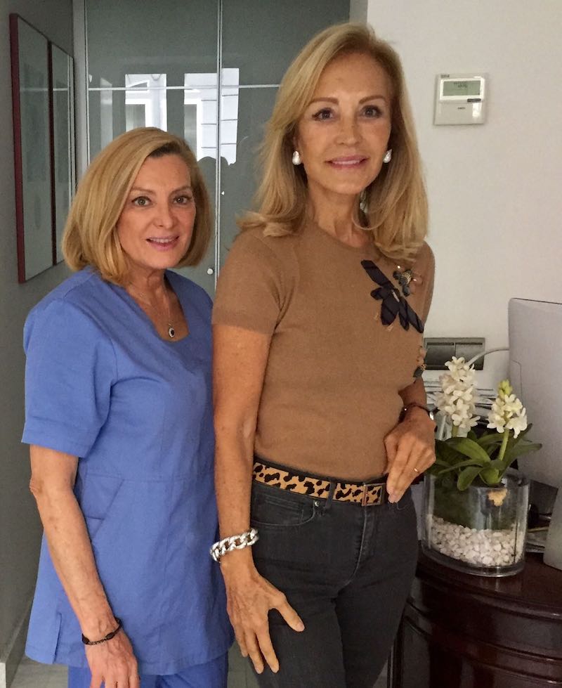 Las famosas en manos de la Dra. Ana Vila Joya