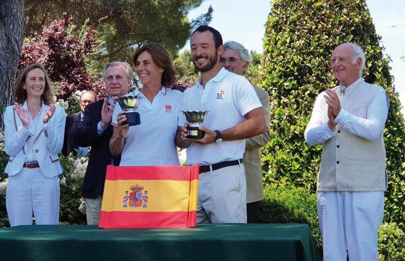 Torneo de croquet inaugural en el R.C. Puerta de Hierro