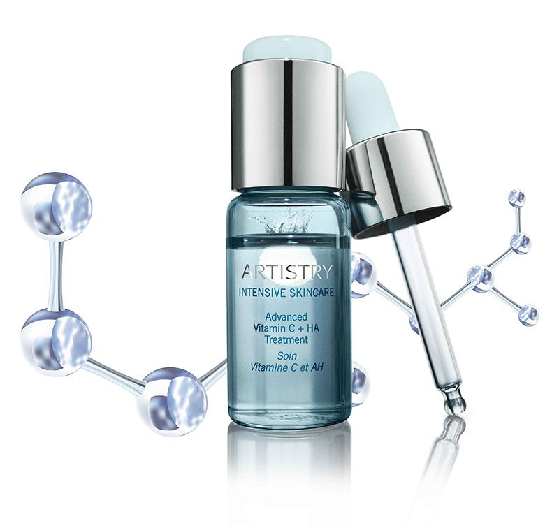 El tratamiento avanzado con vitamina C + ácido hialurónico de Artistry