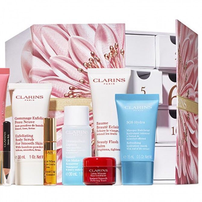 Calendarios de Adviento de Clarins