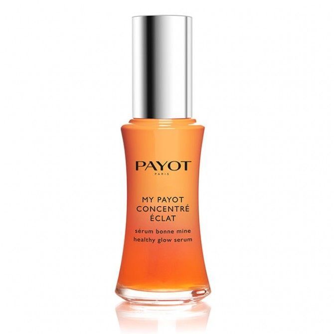 Piel protegida de las agresiones y resplandeciente con My Payot Concentré Éclat