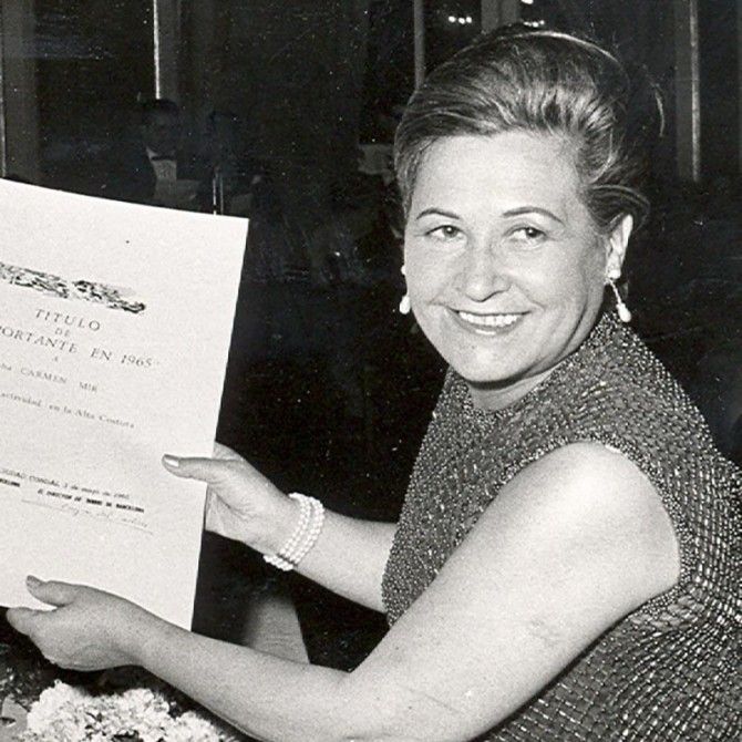 Carmen Mir, leyenda de la moda del siglo XX