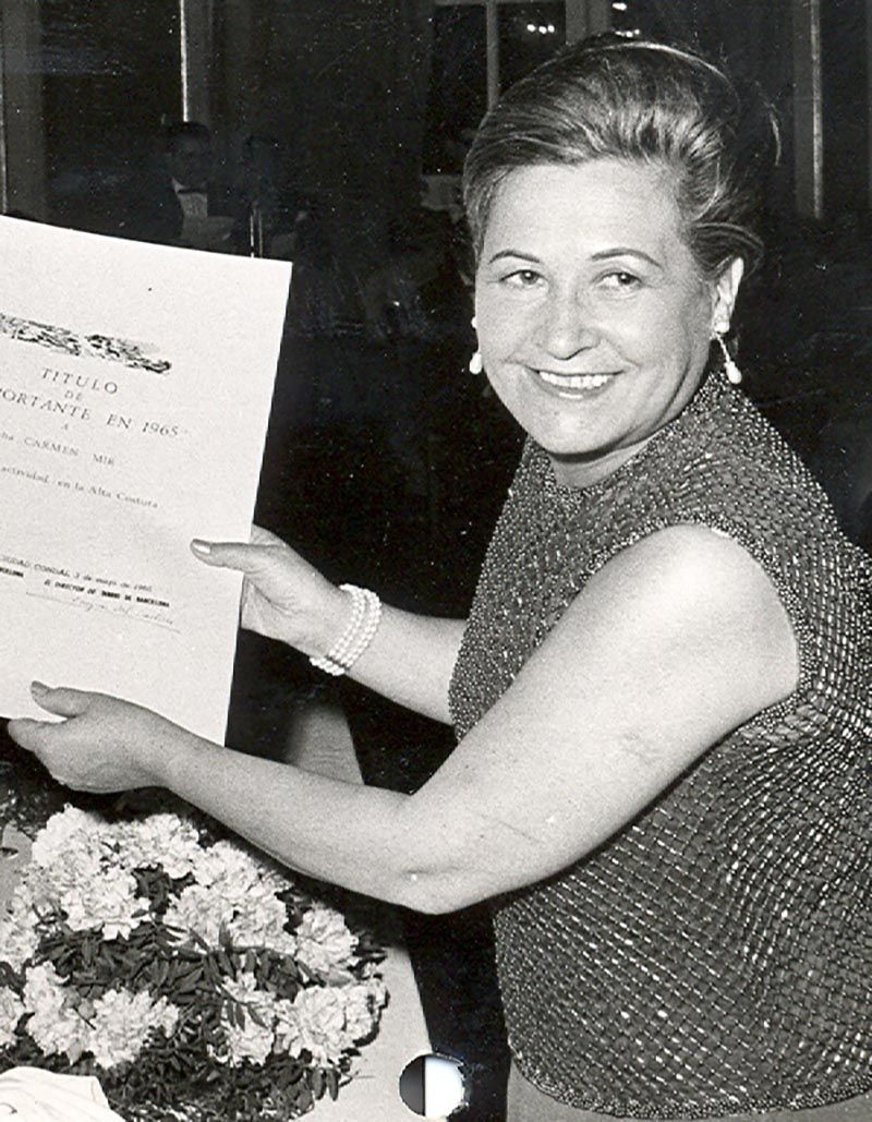Carmen Mir, leyenda de la moda del siglo XX