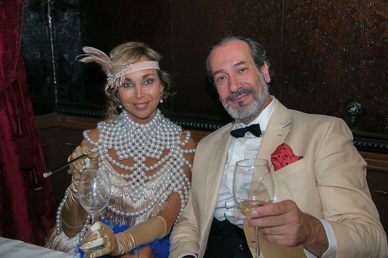 Maribel Martínez: Divertida fiesta Años 20 en Lhardy