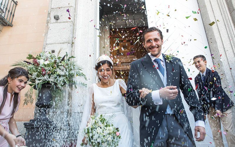 Boda de Julio Asenjo González-Valerio y Beatriz González Rosino