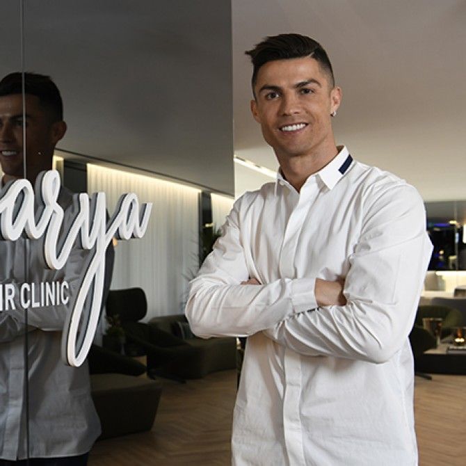 Cristiano Ronaldo inaugura la clínica Insparya en Madrid