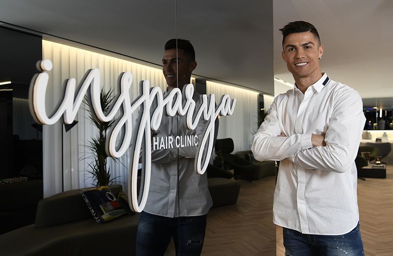 Cristiano Ronaldo inaugura la clínica Insparya en Madrid