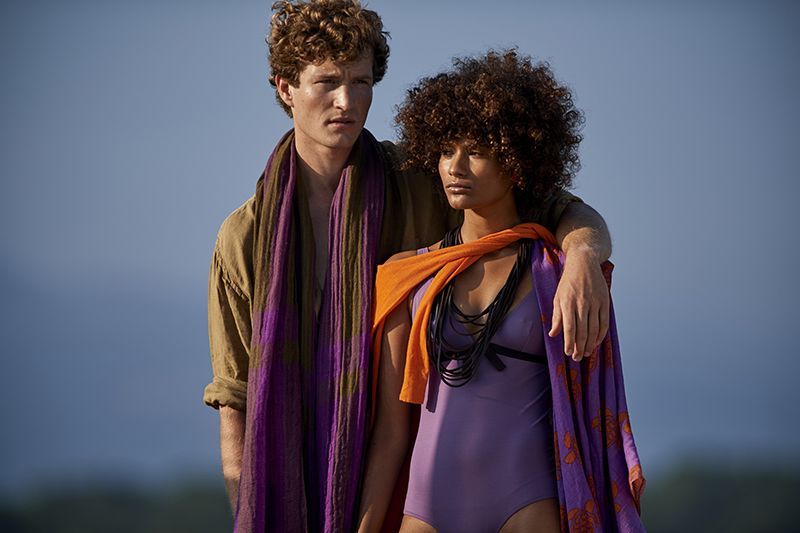Lovat & Green, fulares unisex estampados a mano