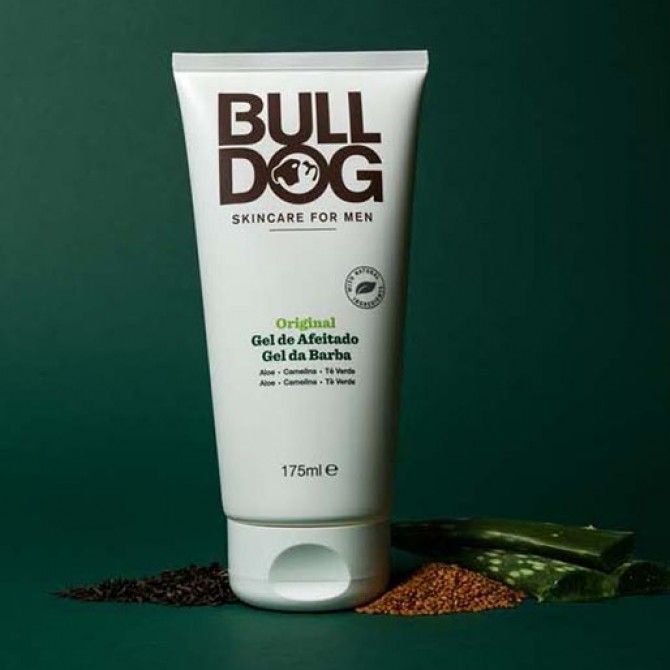 Gel de Afeitado Original Bulldog, para un afeitado perfecto