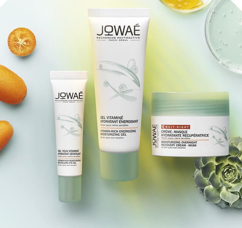 Jowaé gama energizante con Kumquat, despierta la piel con su energía