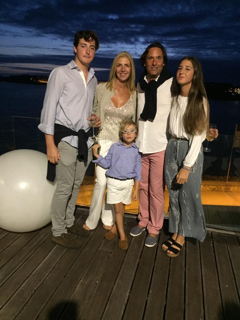 Fiesta sorpresa para Luis Jáudenes en el Club Náutico de Sangenjo