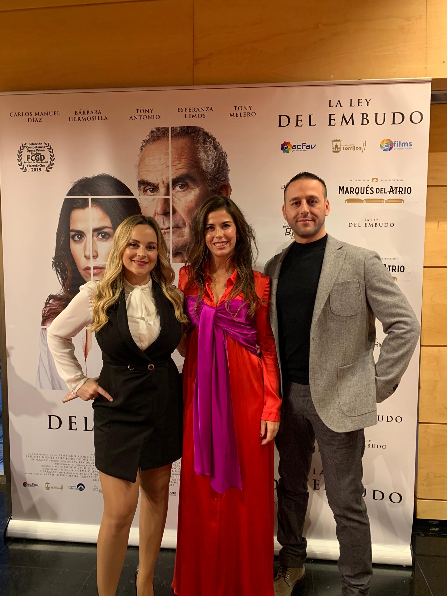 Premier de la película La ley del Embudo de Alfredo Carrasco