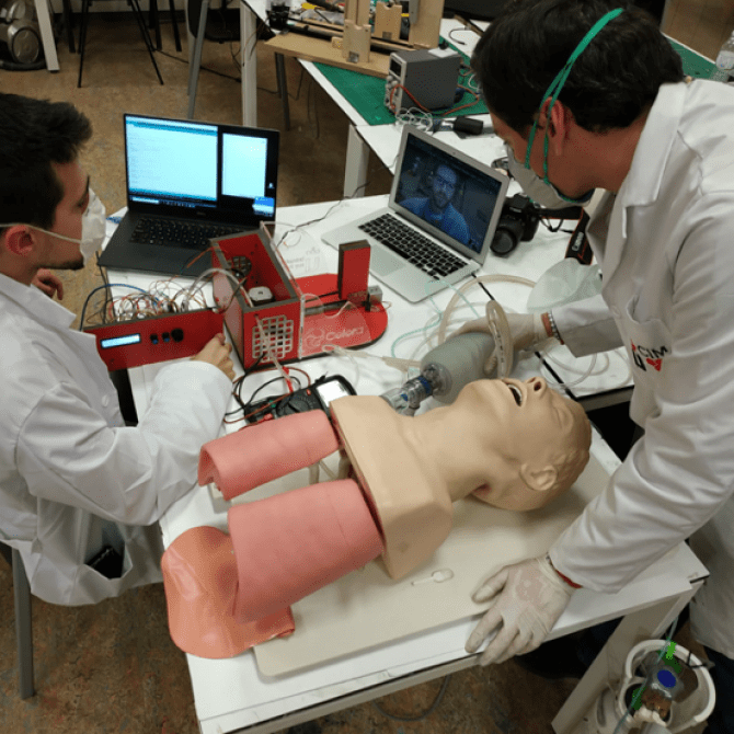 The Open Ventilator: Sinergia y talento español consiguen un respirador rápido de fabricar