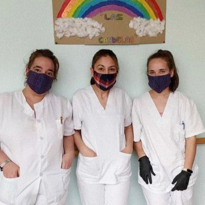 Compañía Fantástica dona 1000 mascarillas caseras