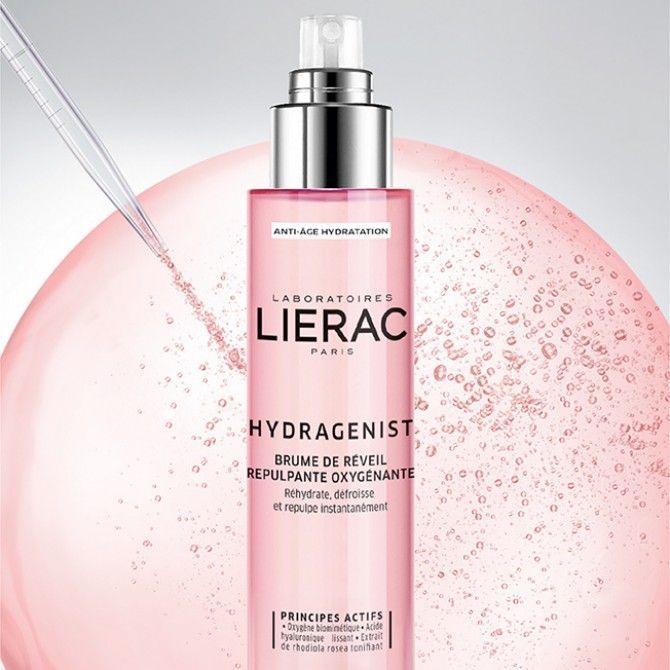 Hydragenist de Lierac: la pulverización oxigenante que hidrata y rellena la piel