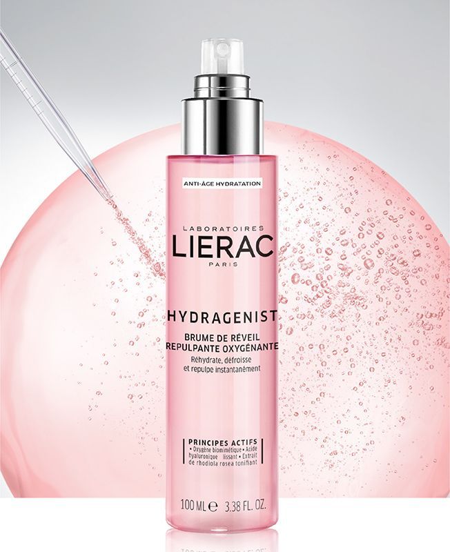 Hydragenist de Lierac: la pulverización oxigenante que hidrata y rellena la piel