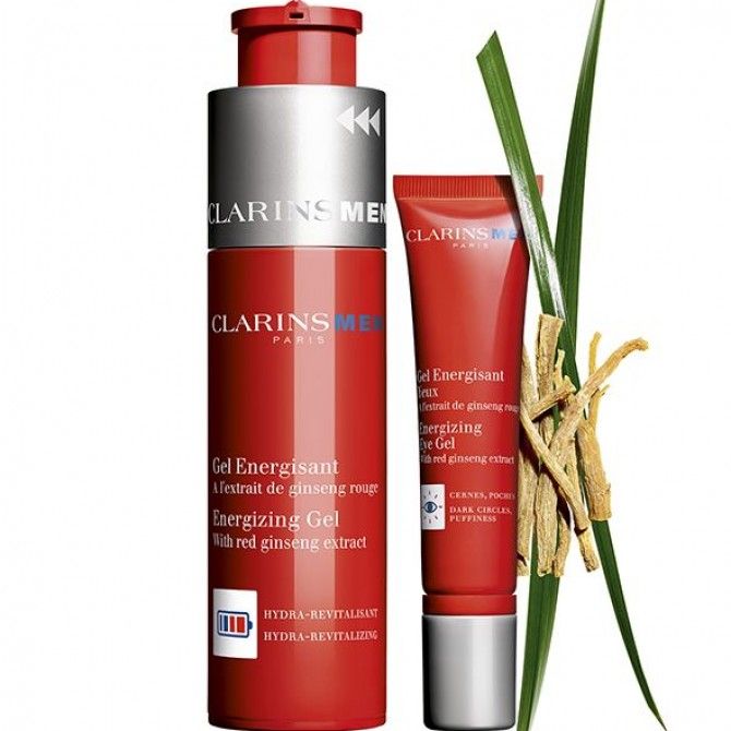 Clarins Men a base de ginseng rojo