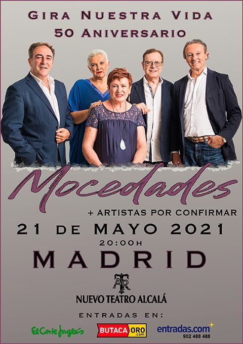 Mocedades celebra su 50 Aniversario en concierto