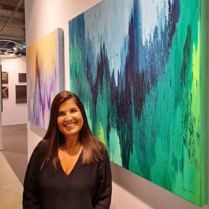 Gema Cebrián expone en la Feria Internacional de Arte Contemporáneo de Luxemburgo Art3f