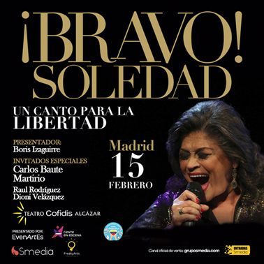 Un canto para la libertad: Concierto de Soledad Bravo en Madrid