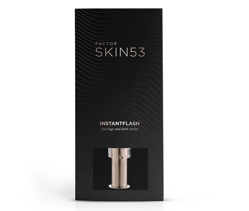 Efecto lifting instantáneo que suaviza ojeras y bolsas Instantflash de Factor Skin 53