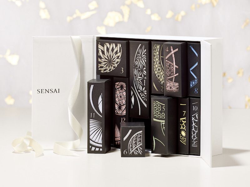 Calendario de Navidad Sensai. Auténtico lujo para la piel
