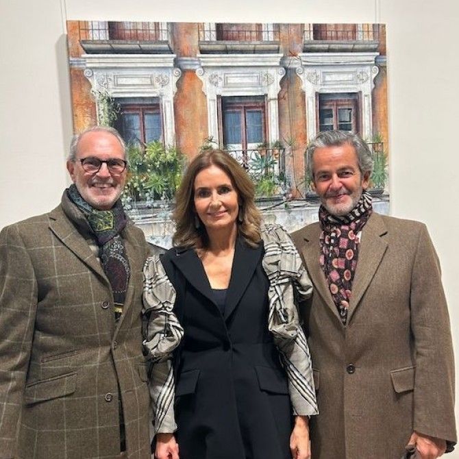 Exposición La ronda de las ciudades de Coro López-Izquierdo
