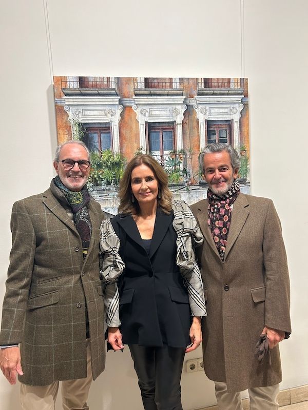 Exposición La ronda de las ciudades de Coro López-Izquierdo