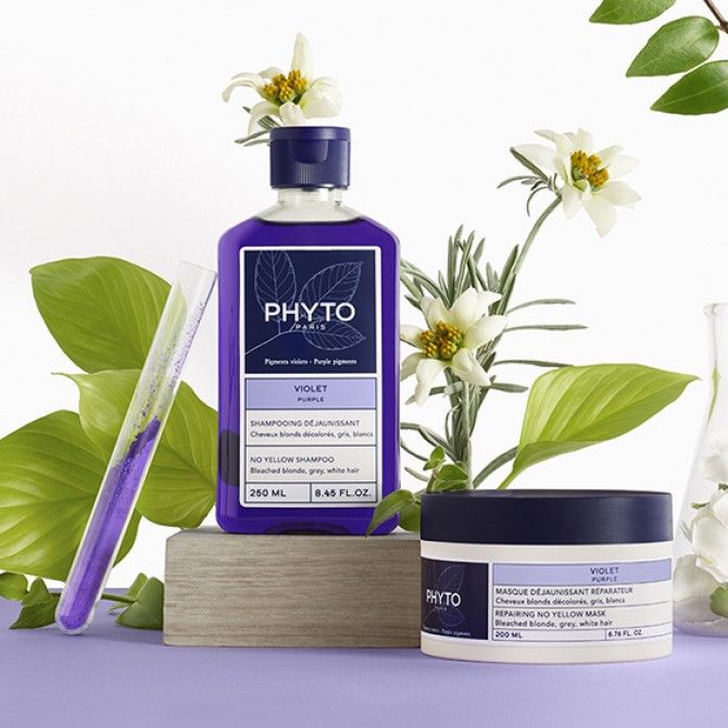 La nueva rutina Violeta de Phyto, el poder vegetal